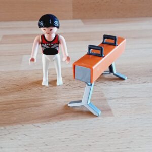 Gymnaste et cheval d&rsquo;arçons neuf Playmobil