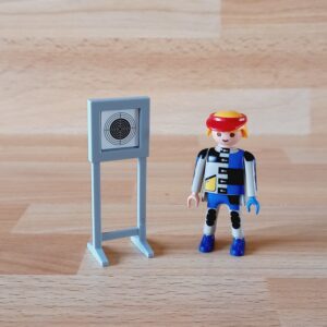 Personnage avec cible neuf Playmobil