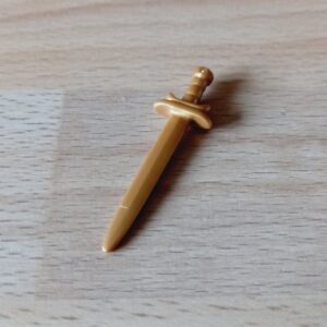 Épée chevalier dorée neuf Playmobil