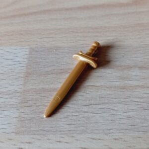 Épée chevalier dorée neuf Playmobil