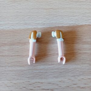 Bras nus épaules blanches et dorées neuf Playmobil