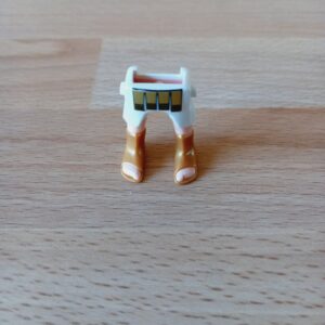 Jambes blanches et dorées neuf Playmobil