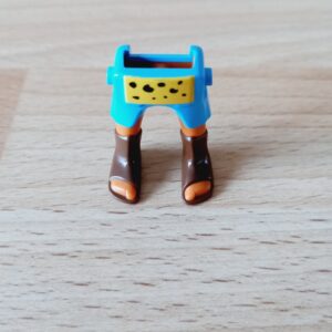 Jambes bleu et léopard neuf Playmobil