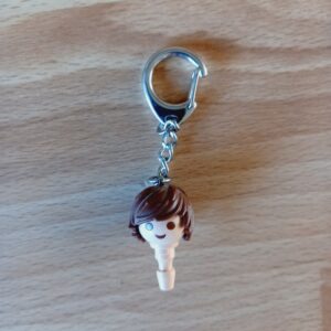 Tête pour porte clés ado neuf Playmobil