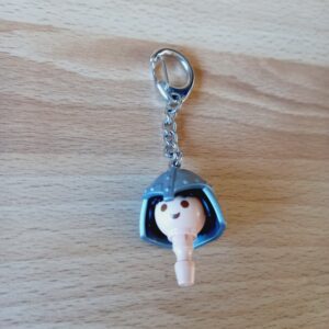 Tête pour porte clés chevalier neuf Playmobil