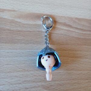 Tête pour porte clés chevalier neuf Playmobil