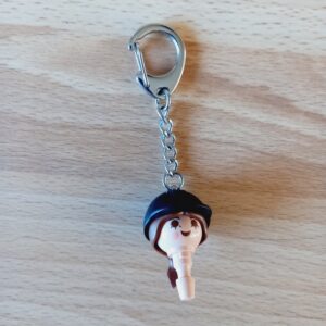 Tête pour porte clés cavalière neuf Playmobil