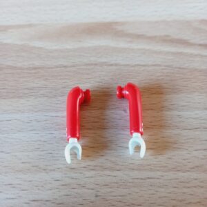 Paire de bras rouges neuf Playmobil