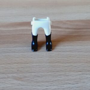 Jambes blanches bottes noires neuf Playmobil