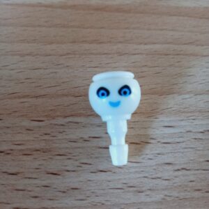 Tête blanche yeux bleus Playmobil