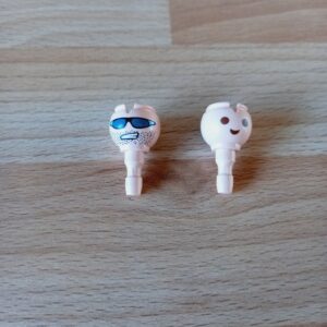 Tête double face lunettes solaires Playmobil