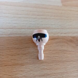 Tête asiatique avec lunettes Playmobil