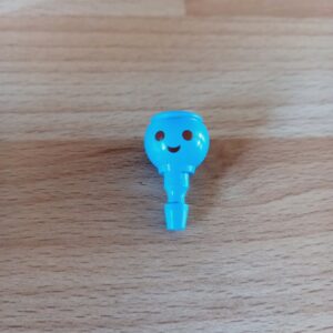 Tête bleue neuf Playmobil
