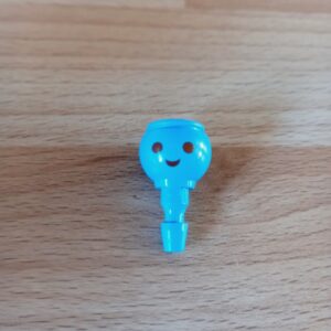 Tête bleue neuf Playmobil