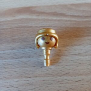 Tête et cheveux dorés neuf Playmobil