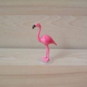 Flamant rose et support Playmobil