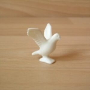 Pigeon blanc ailes déployées Playmobil