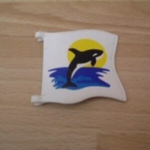 Drapeau dauphin Playmobil