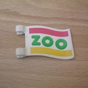 Drapeau zoo Playmobil
