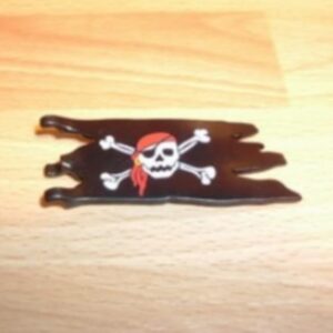 Drapeau pirate neuf Playmobil
