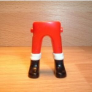 Jambes rouges pour gros ventre neuf Playmobil
