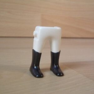 Jambes blanches bottes noires neuf Playmobil