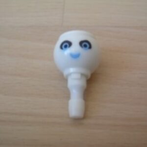 Tête blanche yeux bleus Playmobil