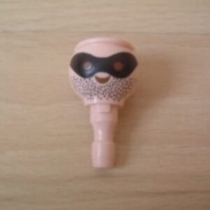 Tête barbue avec masque Playmobil
