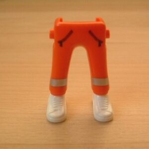 Jambes orange neuf Playmobil