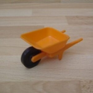 Brouette orange Playmobil