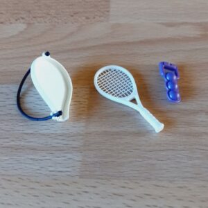 Raquette et balles de tennis neuf Playmobil