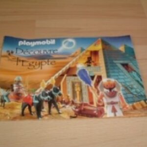 Livret Égypte neuf Playmobil