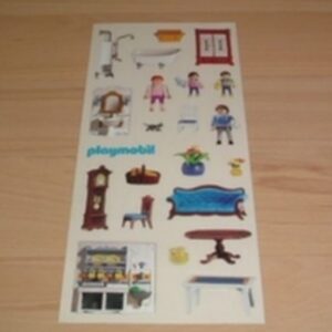Sticker autocollant Maison Playmobil