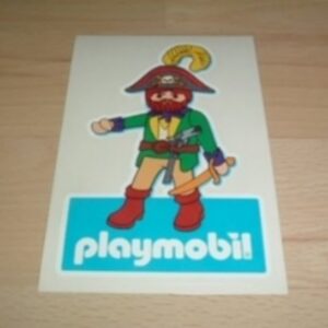 Sticker autocollant Pirate Playmobil