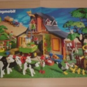 Poster ferme Playmobil