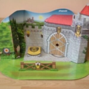 Décor château neuf Playmobil