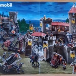 Poster château chevaliers Playmobil