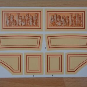 Sticker autocollant arène romaine neuf Playmobil