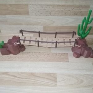 Pont suspendu Playmobil