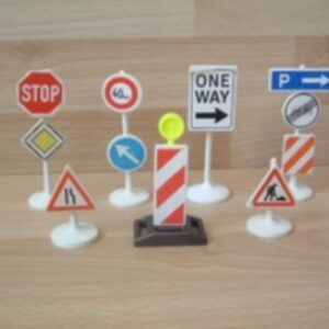 Panneaux de signalisation Playmobil
