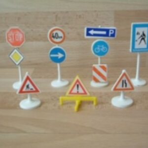 Panneaux de signalisation Playmobil