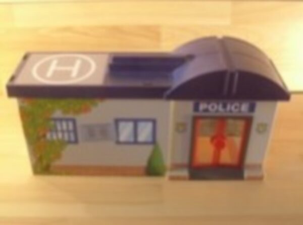 Commissariat de police transportable Playmobil - Au Pays des Enfants