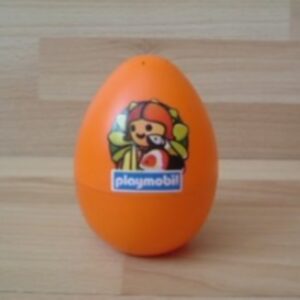 Oeuf orange vide Playmobil