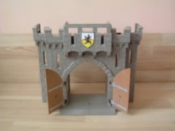 Grande porte château fort Playmobil