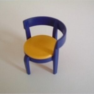 Chaise moderne bleue Playmobil