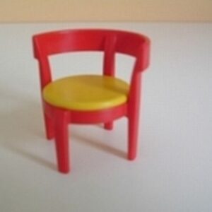 Chaise moderne rouge Playmobil