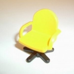Fauteuil de bureau jaune Playmobil