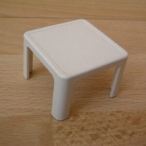 Petite table blanche Playmobil