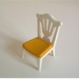 Chaise de banquet assise jaune Playmobil