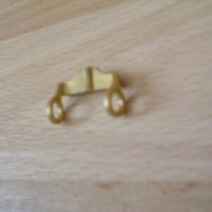 Boucles d’oreilles dorées Playmobil